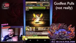 [Puzzle and Dragons] Godfest Day 1 - Egyptian and Archangel