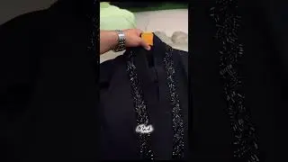 #handwork                                              # Abaya with black hand waork