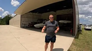 Preparing to fly over the Gulf on the Q-Routes in my Mitsubishi Mu2