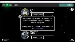 How to fix among us error 