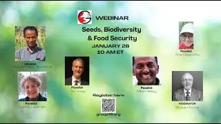 Seeds, Biodiversity and Food Security Webinar