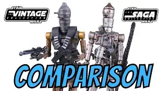 Vintage Collection IG-11 Vs Vintage Saga Collection IG-88