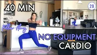 40 МИН. КАРДИО ТРЕНИРОВКА ДЛЯ ДОМА БЕЗ ОБОРУДОВАНИЯ | COVID-19 | КАРАНТИН | FitGrit