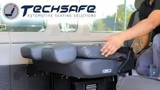Toyota H300 Commuter - Techsafe Seating Side Fold Double Seats