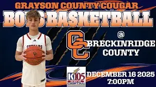 Grayson County Cougar Basketball @ Breckinridge County