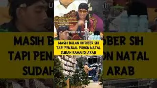 JUALAN POHON NATAL DI ARAB🎄 #arab #natal #natal2025 #yesus #khotbah #firmantuhan #ceramah #kotbah