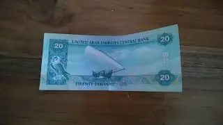 Mata Uang United Arab Emirates 20 Dirhams (AED) Uni Emirate Arab #emirates #arabic