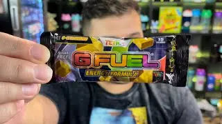 G FUEL Tetris O-Tetrimino (Citrus Lime) Review And Taste Test!