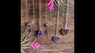 12/7/20 - YUMI JEWELRY Amethyst Necklace Collection