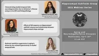 April 28 Webinar: Aging and Neurodegenerative Diseases