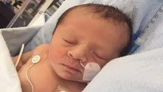 Successful heart surgery performed inside the womb