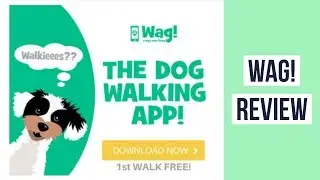 Wag Dog Walking  Review ► Dog Walking App Wag! ◄ On Demand Dog Walking Sitting Boarding