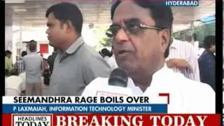 Telengana Bill - Seemandhra rage boils over
