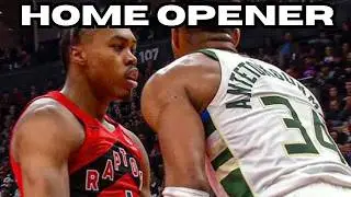Giannis DOMINATES Raptors Home Opener - What Went Wrong