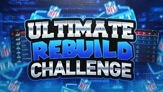 NFL DRAFT ONLY REBUILD! *BIGGEST MADDEN REBUILD EVER*