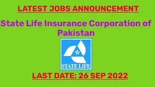 State Life Insurance Corporation of Pakistan Jobs 2022 for Sales Managers