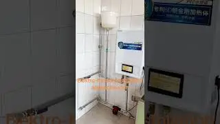 Die Installation von elektrischen Kesseln ist abgeschlossen.#Elektrischer Kessel#Der Kessel