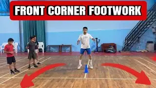 Master the front two corners — control the net, control the game 🏸 💪 #badmntn