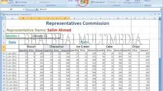 Microsoft Excel 2007-view=3:Zoom