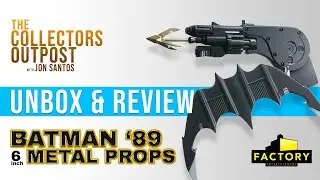 BATMAN '89 6inch Metal Props by Factory Ent.
