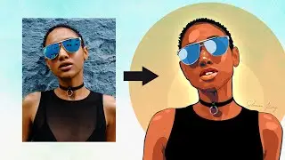 How to Make Vector Art Portraits in Photoshop - A Vector Illustration Workflow in Adobe Photoshop