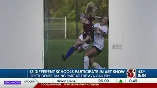 Student artwork in the spotlight at Upper Valley gallery - clipped version