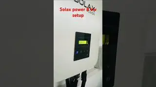 Solar system with solax power 8kw inverter #5kwsolar
