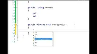 Introduction to the Virtual keyword in C#