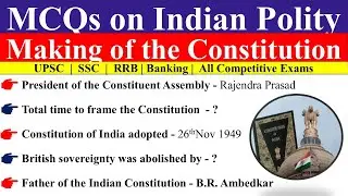 MCQ on Making of the Constitution