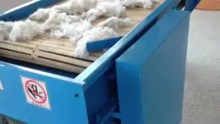 Automatic ball fiber Polyester cotton Pillow cushion toy opening and filling machine