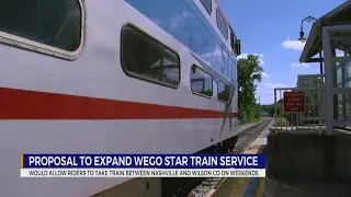 Proposal to expand WeGo Star train service