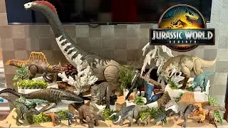 Mattel&rsquo;s Jurassic World Rebirth Toys complete Wave 1 Dino Review + All DNA scan codes | Part 1