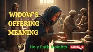 Widow&rsquo;s Offering Meaning &ndash; Jesus Reveals Sacrifice, Faith, and God&rsquo;s Measure | Holy Path Insights