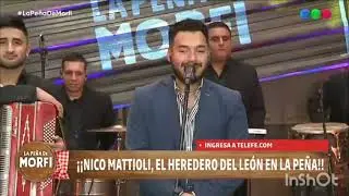 NICO MATTIOLI EN LA PEÑA DE MORFI 26/09/21