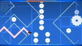 Flute Fluctuation [Layout] By Me! || Extreme Demon || Geometry Dash 2.2