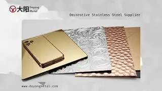 Decorative Stainless Steel Supplier Factory