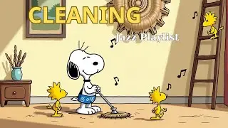 Let Snoopy Clean Your Mind🌞| Positive Coffee Jazz for a Fresh Thursday