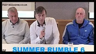 SUMMER RUMBLE 6 PRESS CONFERENCE / STADIUM OF LIGHT / PEEP MAGAZINE