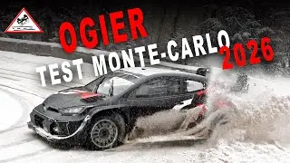 Test Sébastien Ogier Rallye Monte-Carlo 2026 | Toyota Yaris GR Rally1 [Passats de canto]