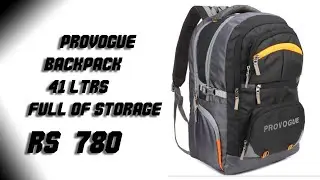 Men's Backpack for Office | PROVOGUE | 41 Litter Storage | Rs 780/-