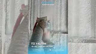 ▶ Tiz Yalıtım: Knauf JetSpray ile Trapez Saclarda A Sınıfı Yangın G&uuml;venliği & &Uuml;st&uuml;n Performans 🔥🌡️♨️