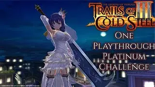Trails of Cold Steel 3 One Playthrough Platinum Challenge (Nightmare Mode) (PS5) PT. 1