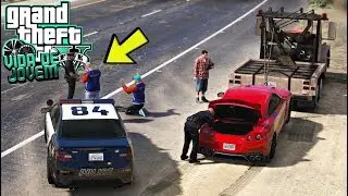 GTA V : VIDA DE JOVEM | TOMEI UM ENQUADRO E A POLICIA PRENDEU O MEU NISSAN GTR  : EP# 26