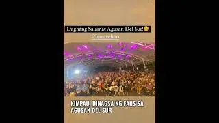 #KimChiu and #PauloAvelino, 360 view of Agusan Del Sur crowd! #kimpau