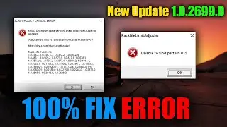 How to FIX PackFile limit Adjuster #unable to find pattern 15 | FIX Latest |