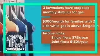 Gas price stimulus checks? Here are 3 bills being proposed