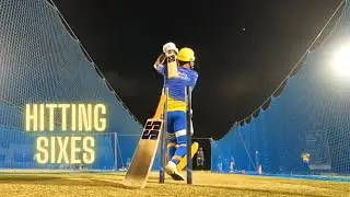 MS Dhoni Practice IPL 2021 | CSK Practice IPL 2021 | MSD Power💪| UAE | MS Dhoni Hitting Hard in Nets