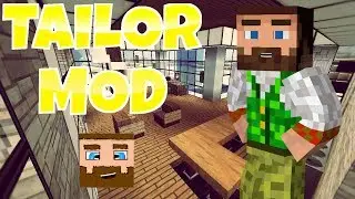 Minecraft: TAILOR MOD - New Clothing in Minecraft!