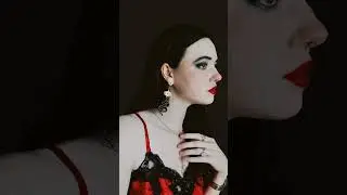 Gothic Girl Jewelry Transformation: A Dazzling Dark Makeover #gothicgirl #handmadejewellery #shorts