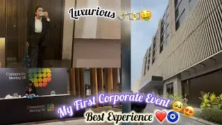 My First Corporate Event Experience 😍🥳| Day-9 Vlog | Navkaur❤️